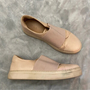 COS Wrap Over Leather Sneakers Size 8